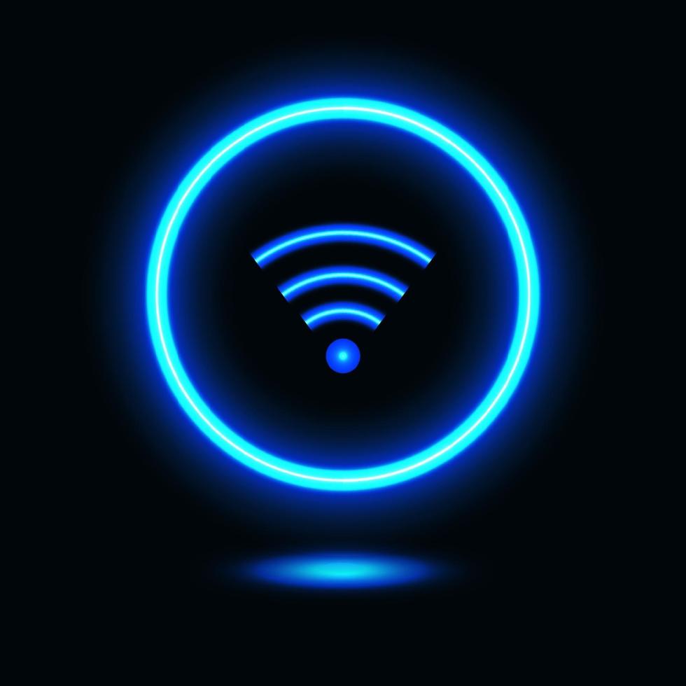 wireless connection icon for website and UI material. vector illustration