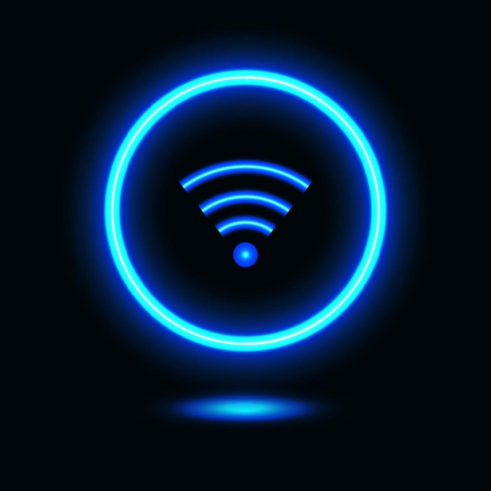 wireless connection icon for website and UI material. vector illustration