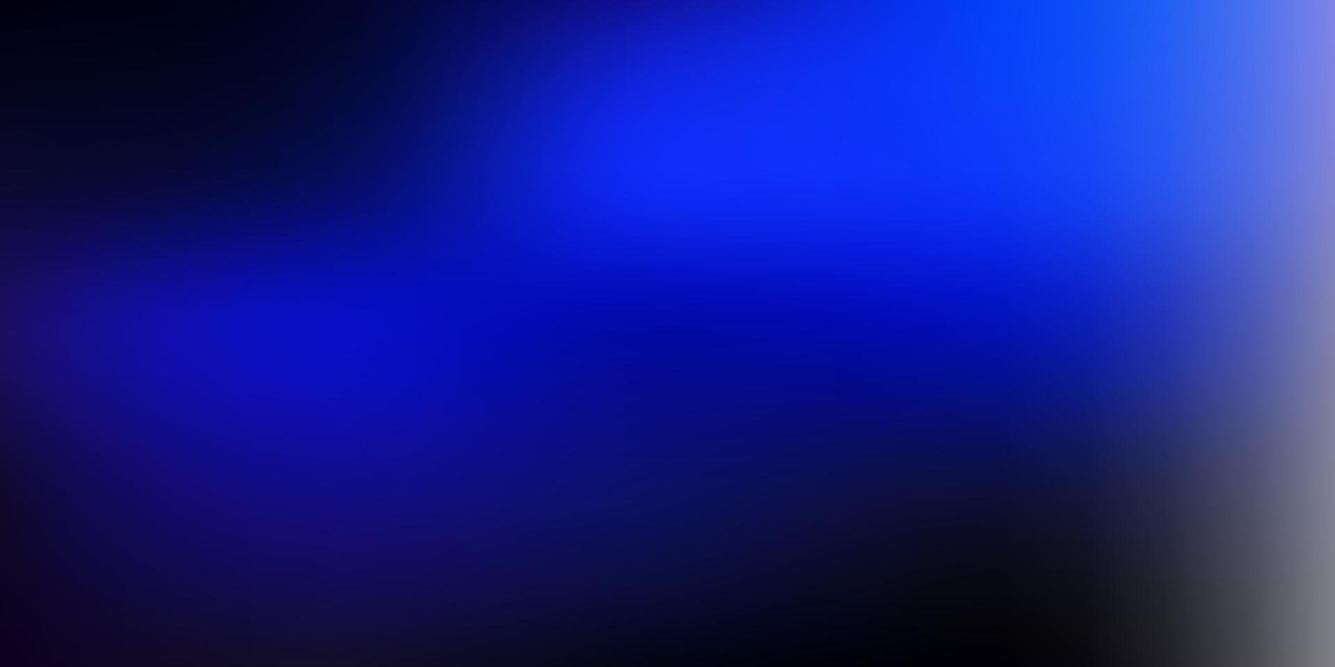 Dark blue vector gradient blur pattern.