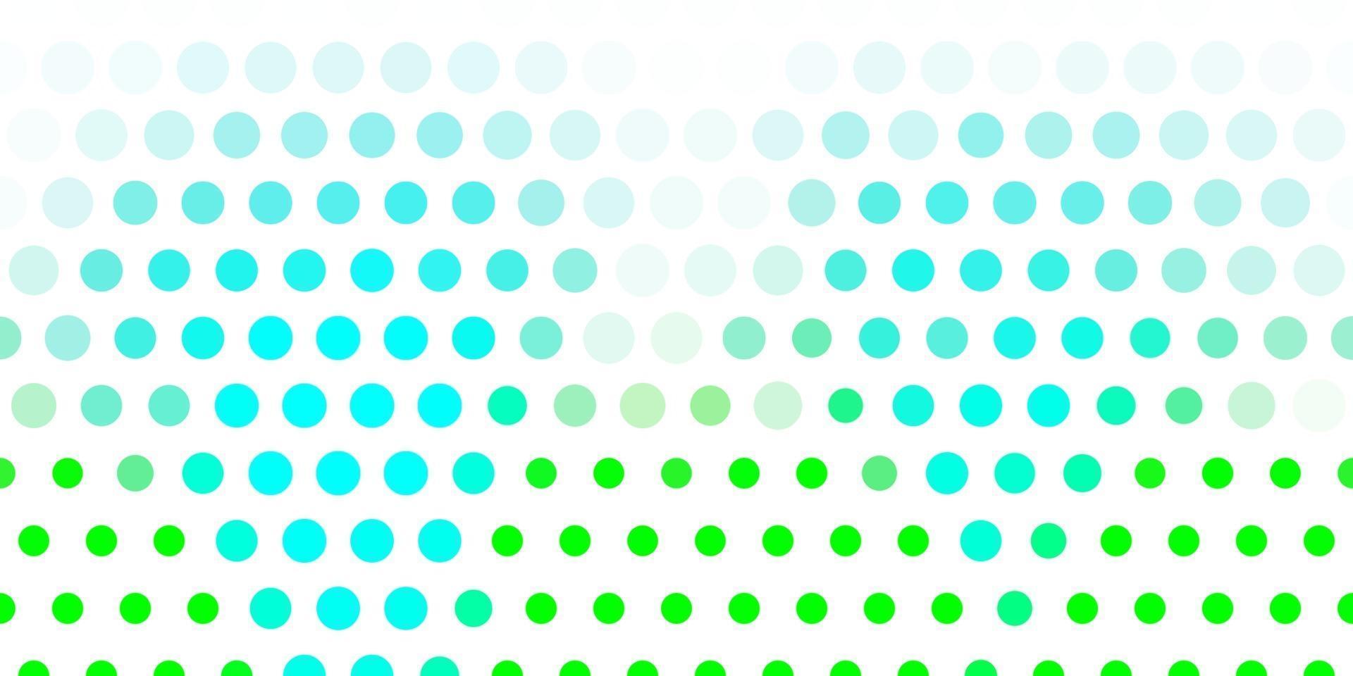 Light green vector template with circles.