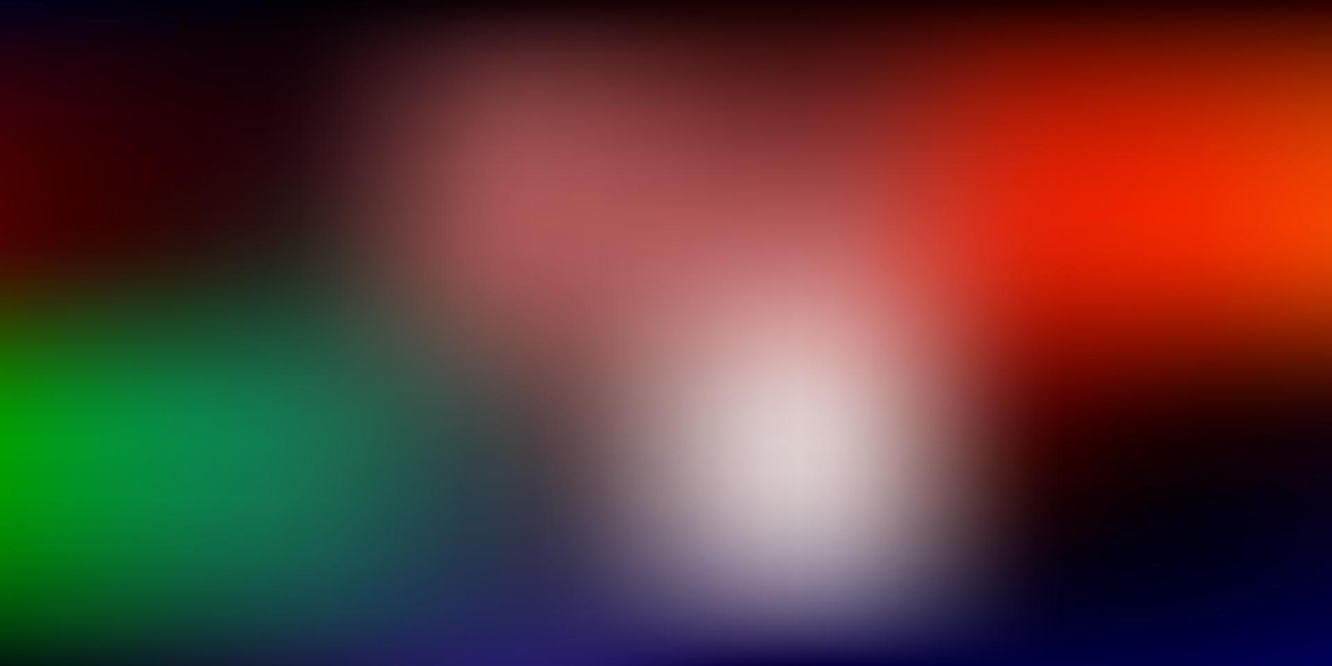 Dark Multicolor vector blur backdrop.