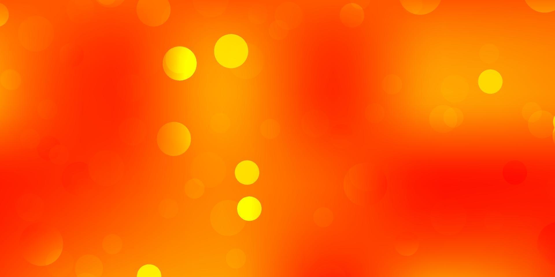 Light orange vector pattern with abstract shapes.