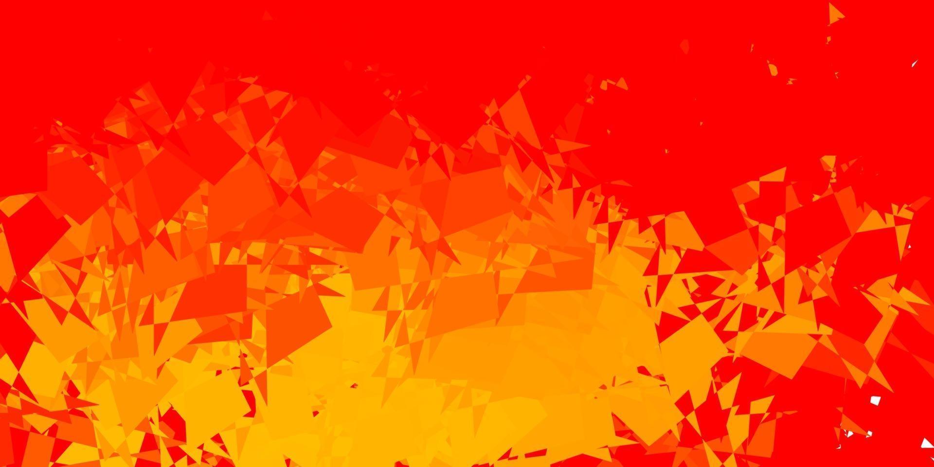 Light orange vector texture with memphis shapes.