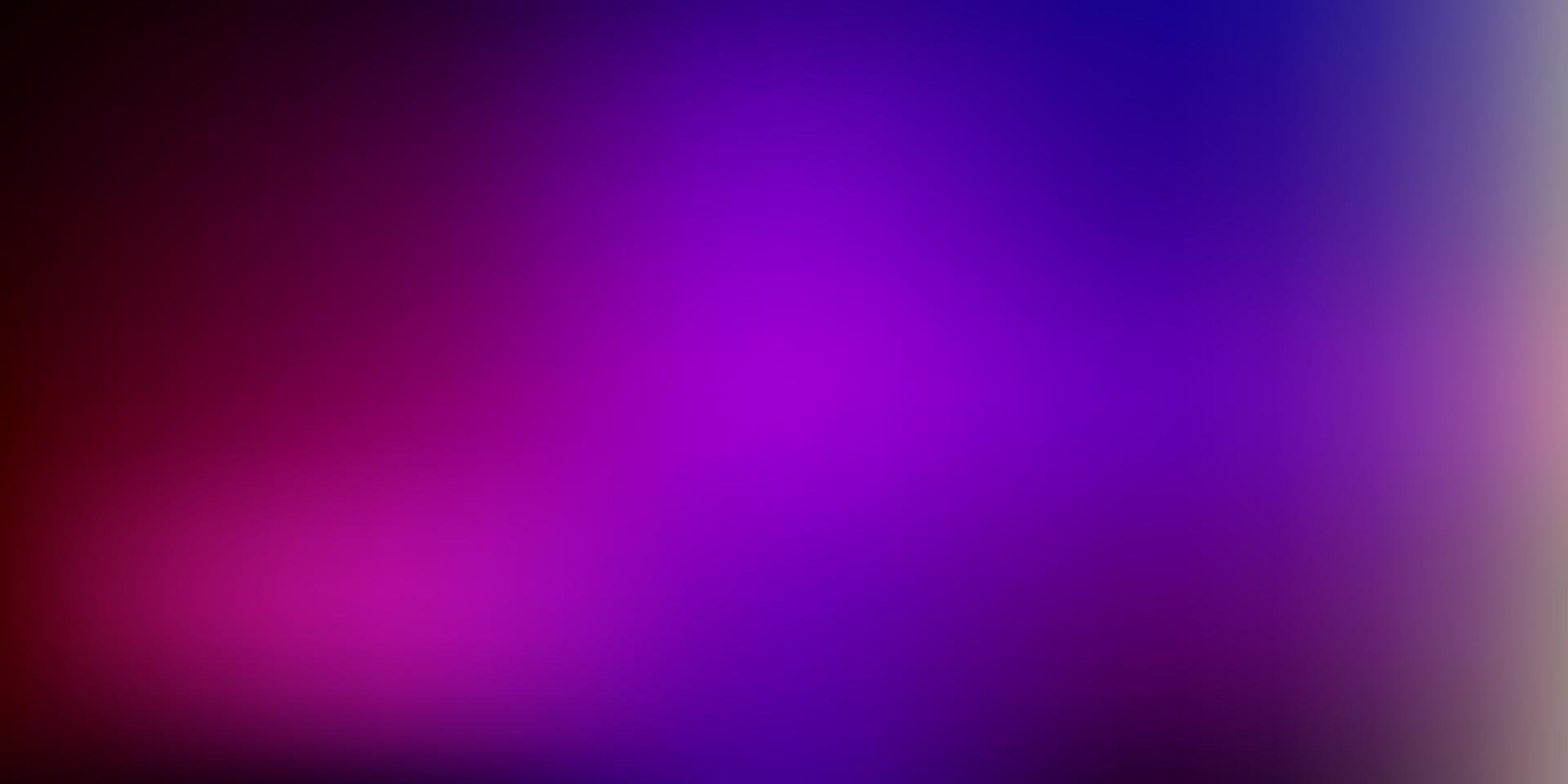 Dark blue, red vector gradient blur template.