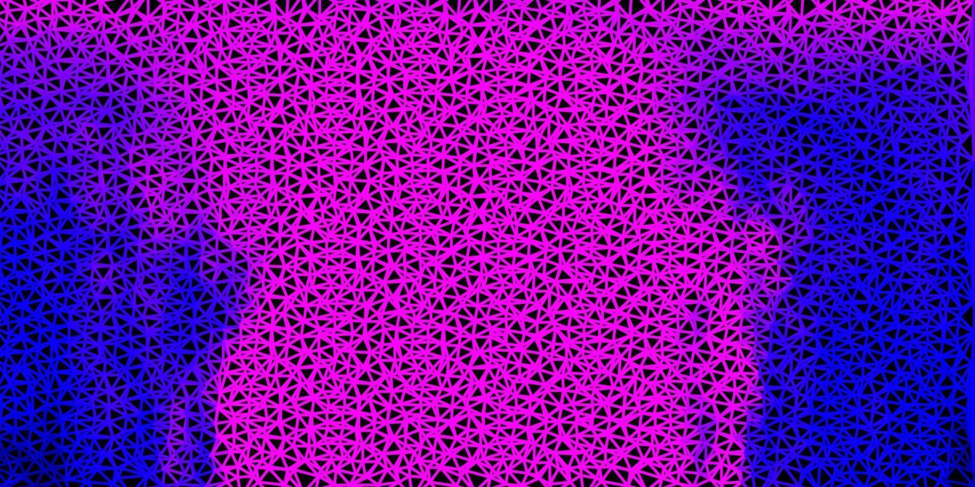 papel tapiz poligonal geométrico vector violeta claro, rosa.