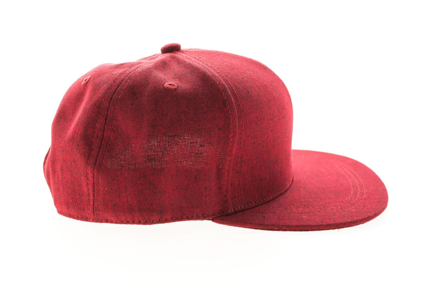 Baseball hat on white background photo