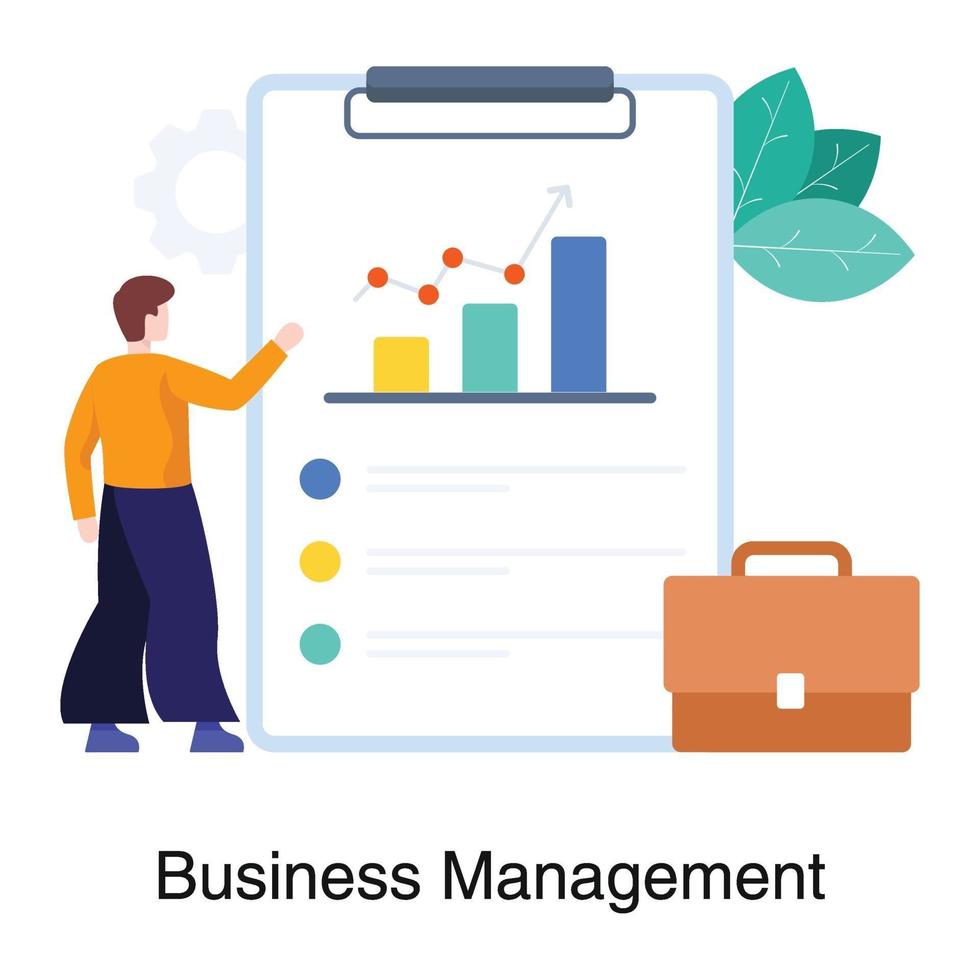 Business and Management Concept vector