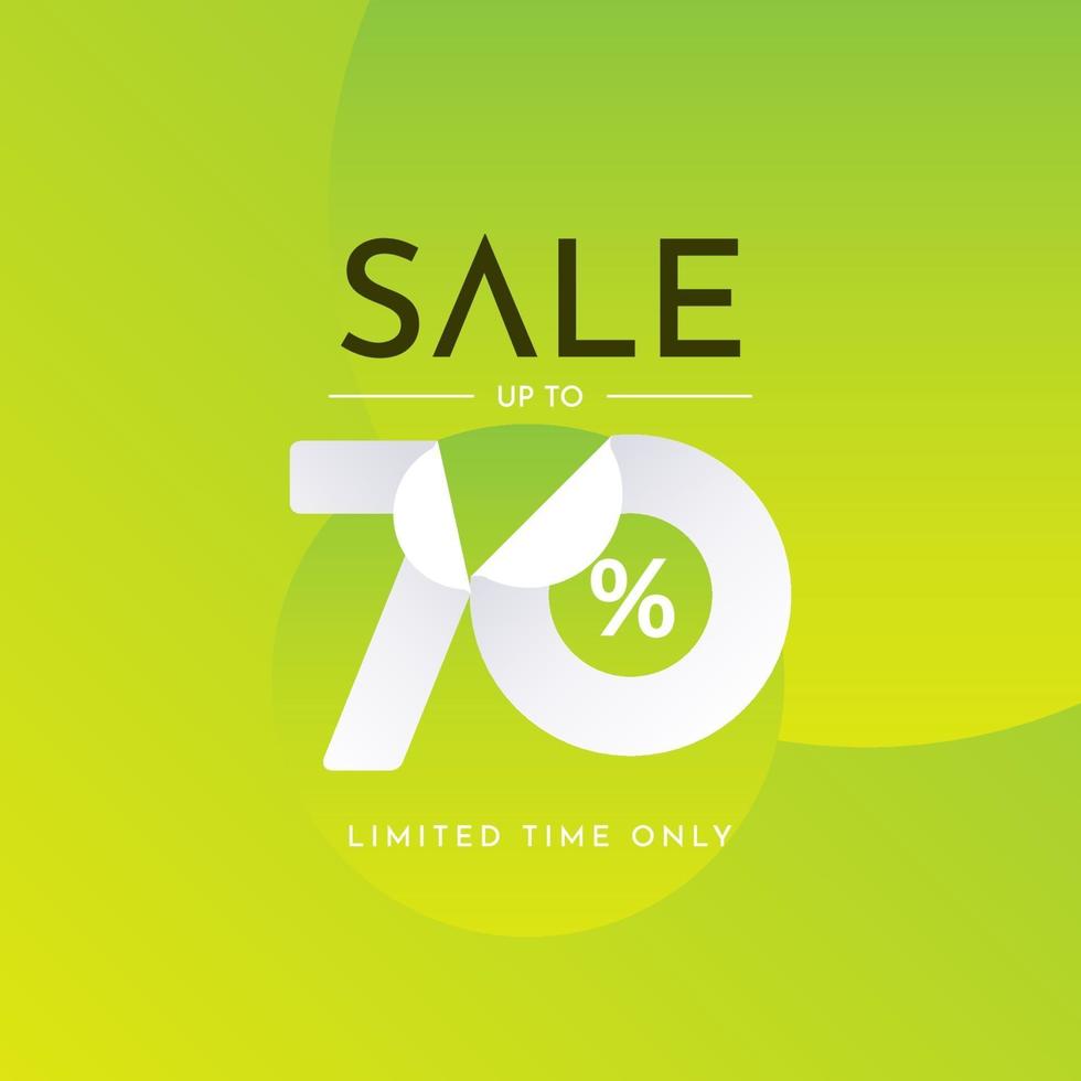 Sale up to 70 Limited Time Only Label Tag Vector Template Design Illustration