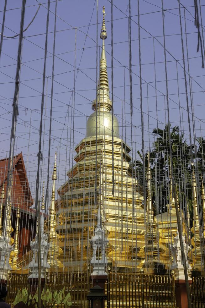 Thai Buddhist public temple photo