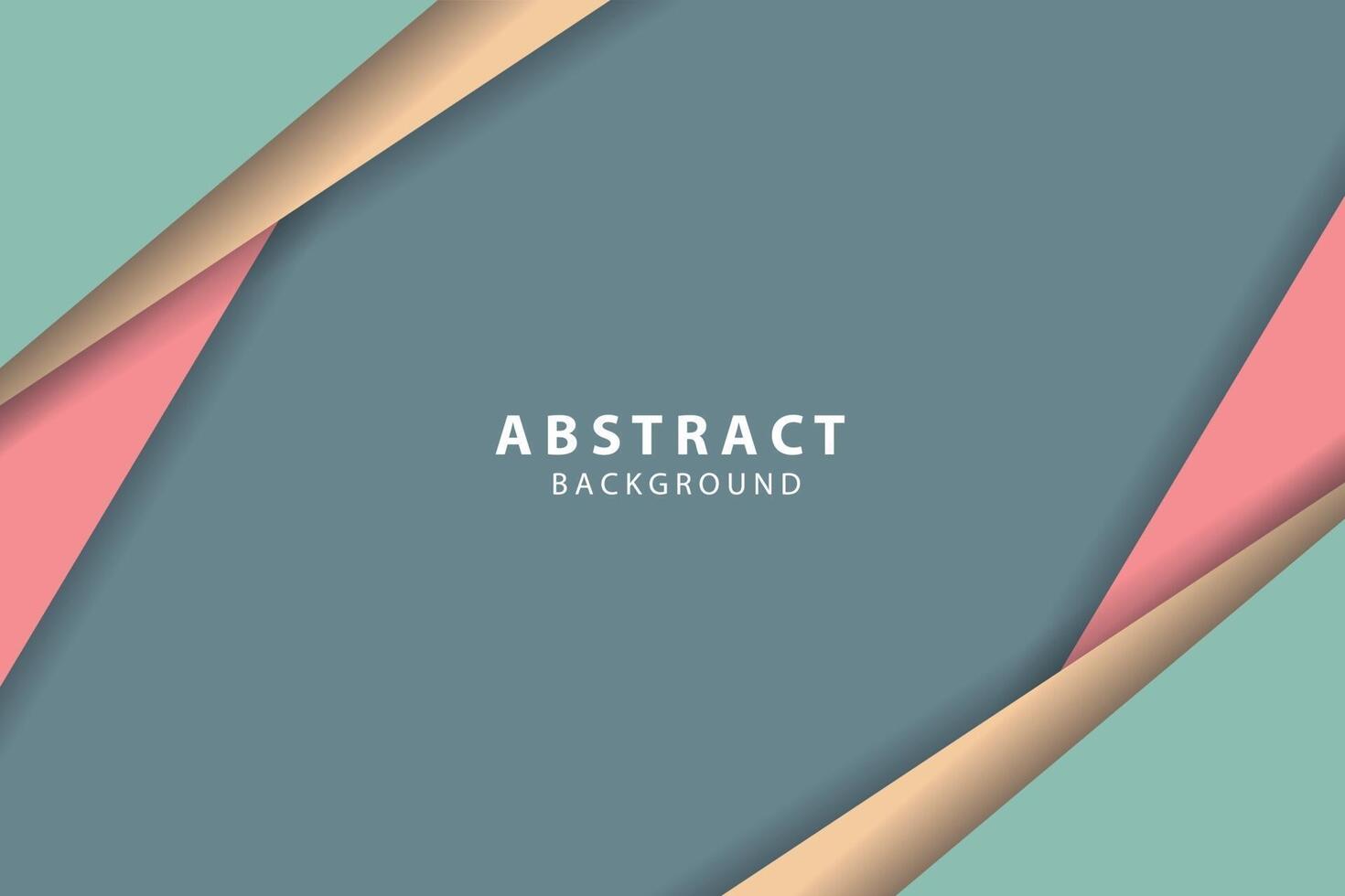 overlap layer paper cut background vector