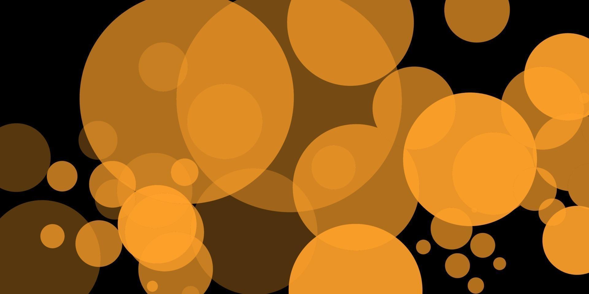 bokeh amarillo. el resumen del círculo de luz de fondo bokeh. Fondo de luces doradas. concepto de luces de navidad. ilustración vectorial vector