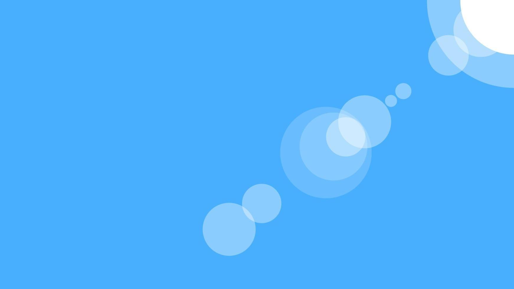 Sunny weather sign icon on blue background vector