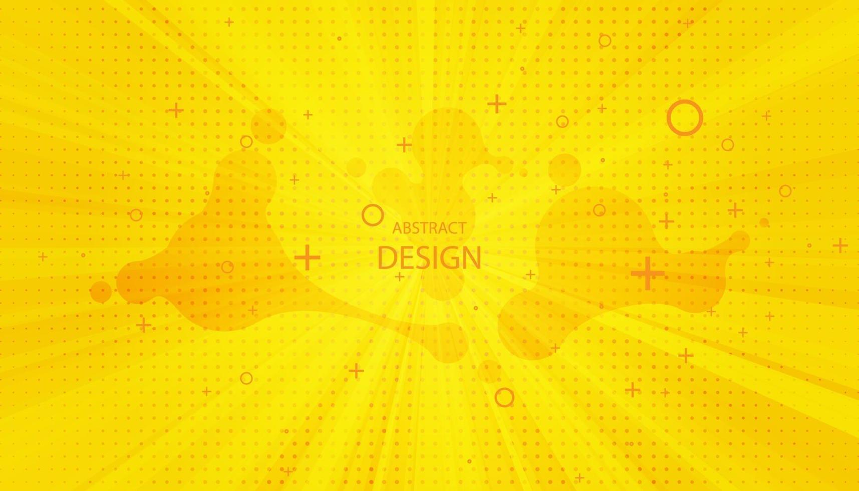 Pop Art background. Retro dotted background. Vector illustration. Halftone yellow pop art