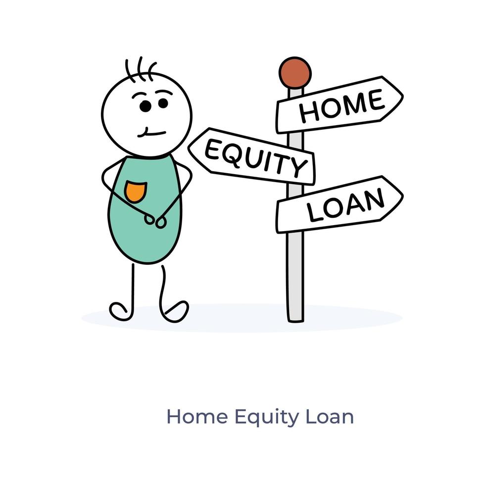 Home Equity Loan 2111911 Vector Art at Vecteezy
