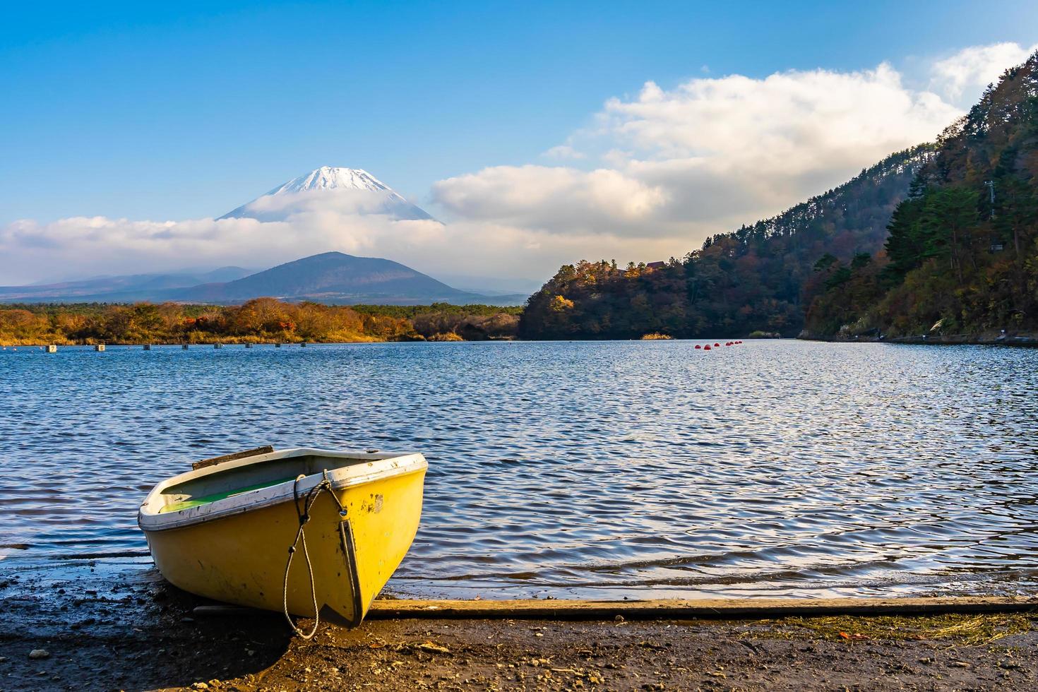 paisaje en mt. fuji, japón foto