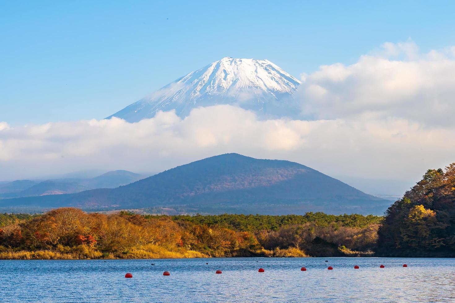 Landscape at Mt. Fuji, Yamanashi, Japan photo