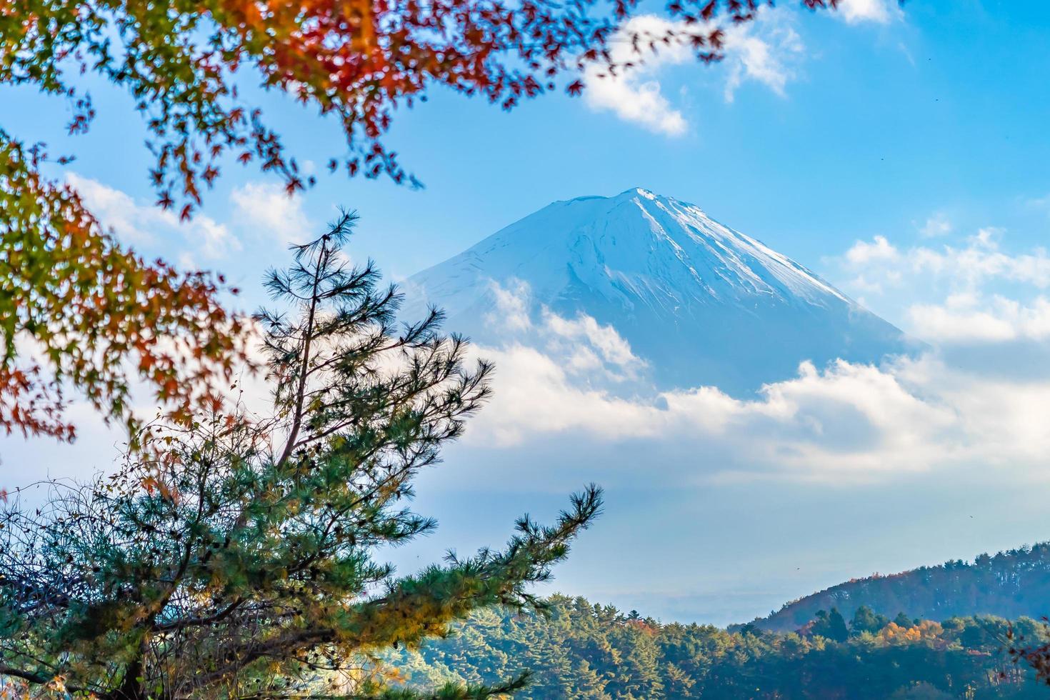 Landscape at Mt. Fuji, Yamanashi, Japan photo