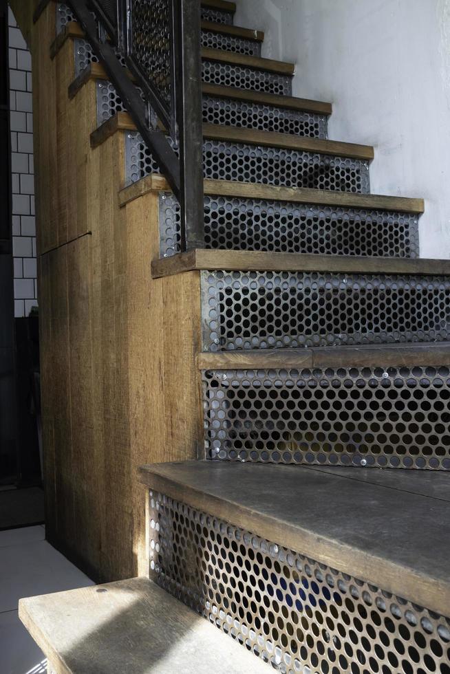 Industrial style stairs photo