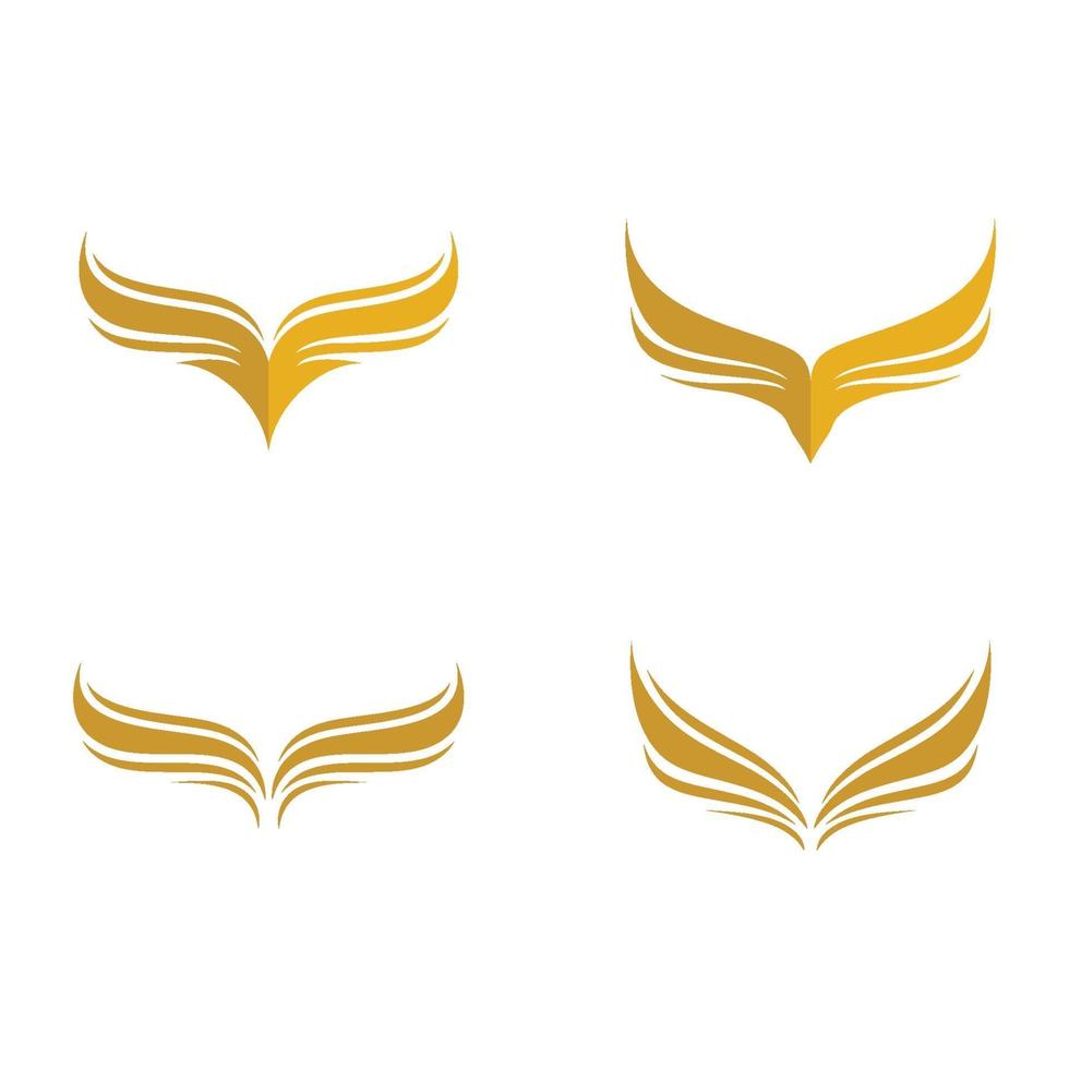 imagenes de logo de ala vector