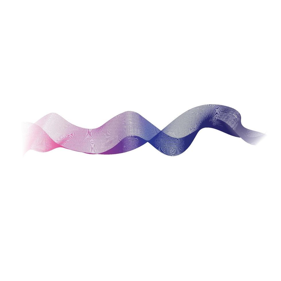 Wave line images vector