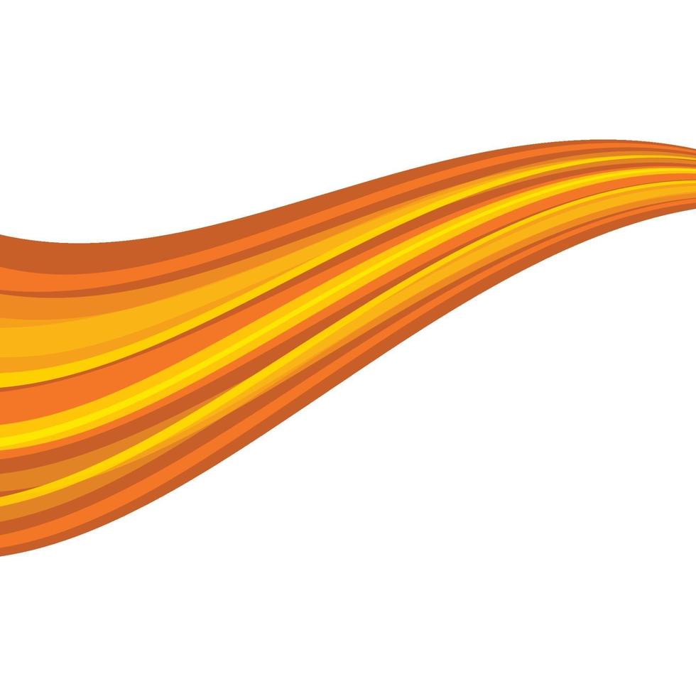 Dynamic wave color background vector