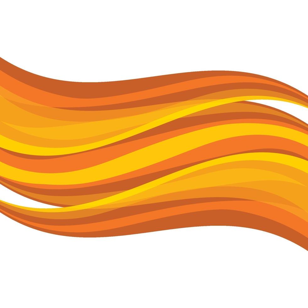 Dynamic wave color background vector
