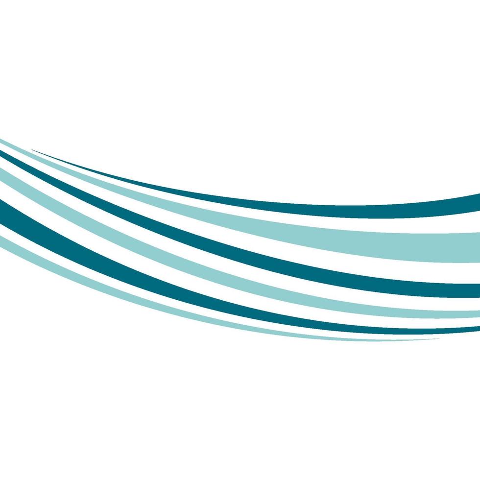 Dynamic wave color background vector