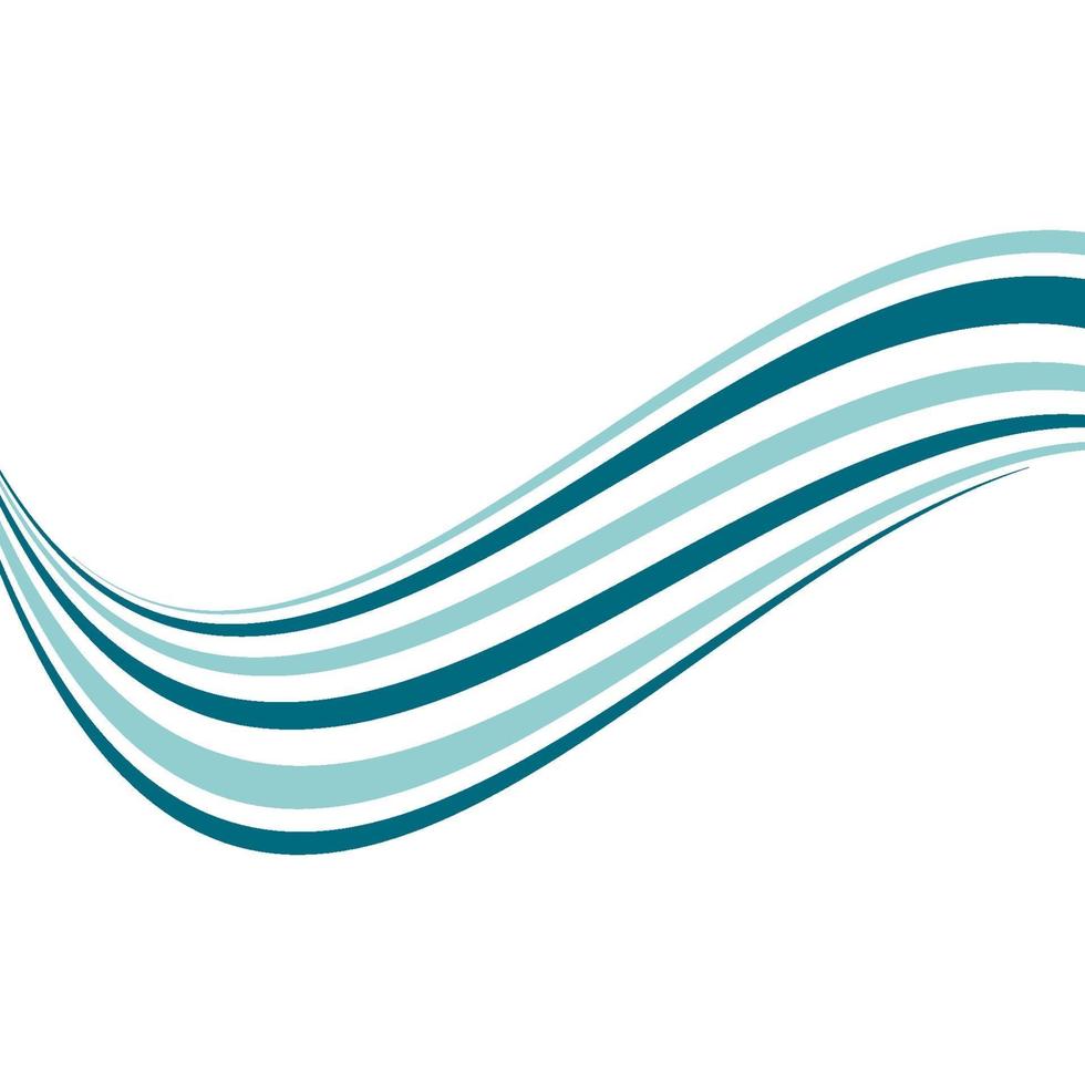 Dynamic wave color background vector