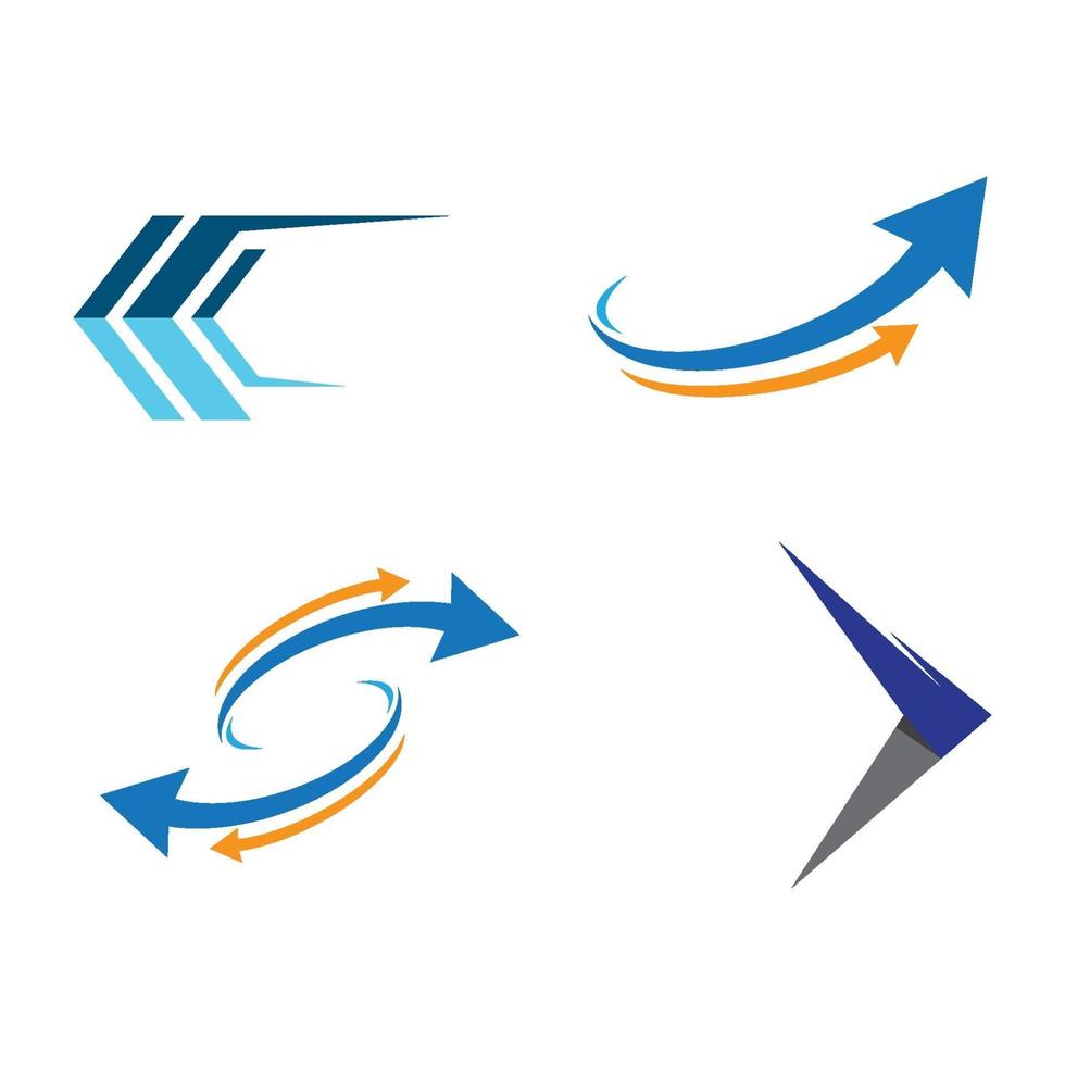 Arrow logo images vector