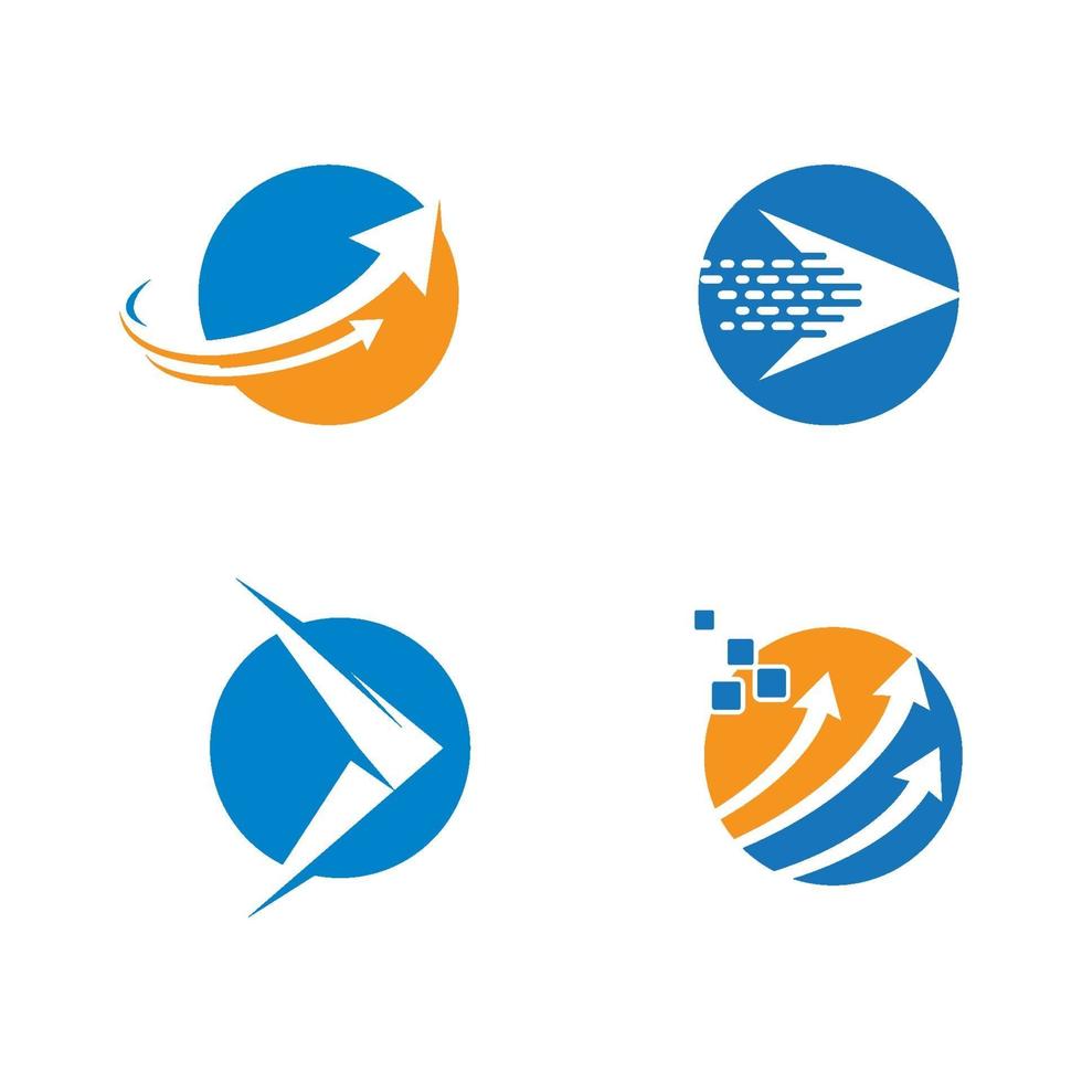 Arrow logo images vector