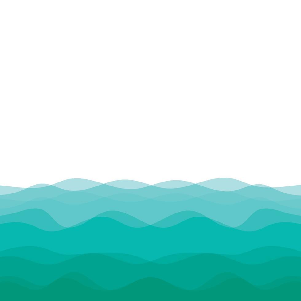 Dynamic wave color background vector