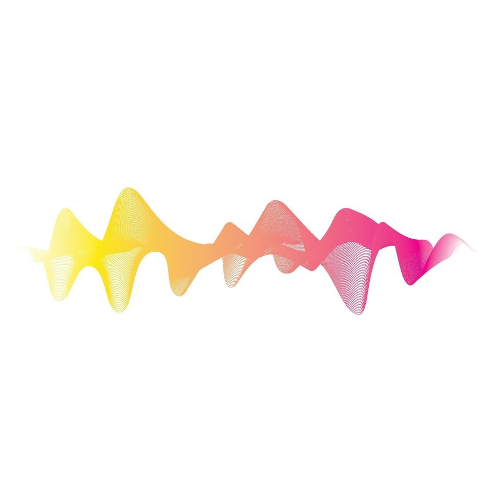 Wave line images vector