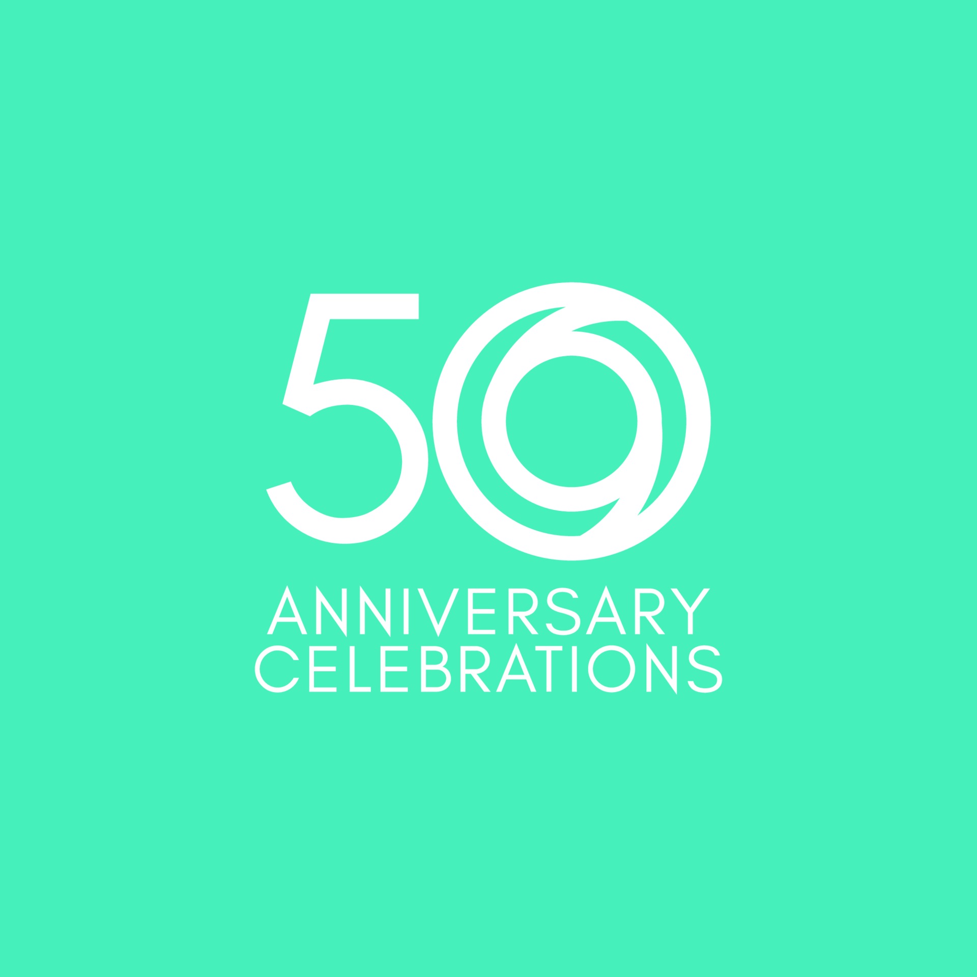 50 Years Anniversary Celebration Vector Template Design Illustration ...