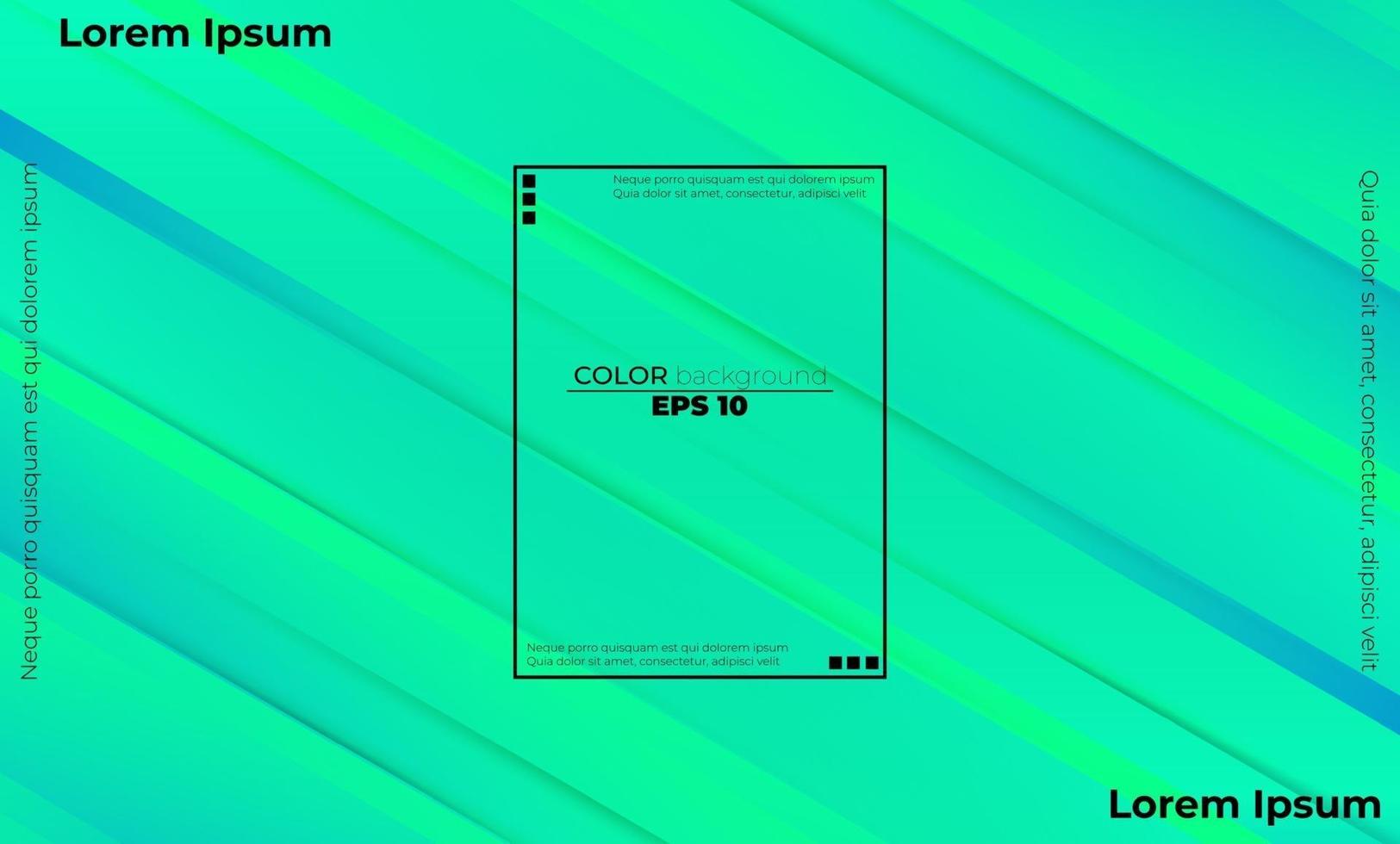Colorful geometric background with gradient motion shapes composition vector