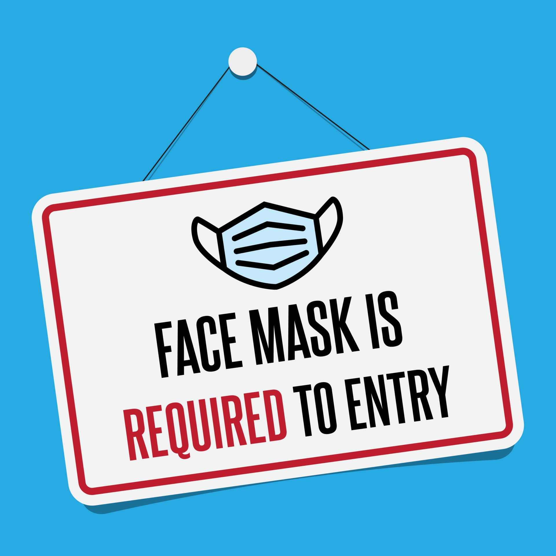 No face mask, no entry sign 2114679 Vector Art at Vecteezy