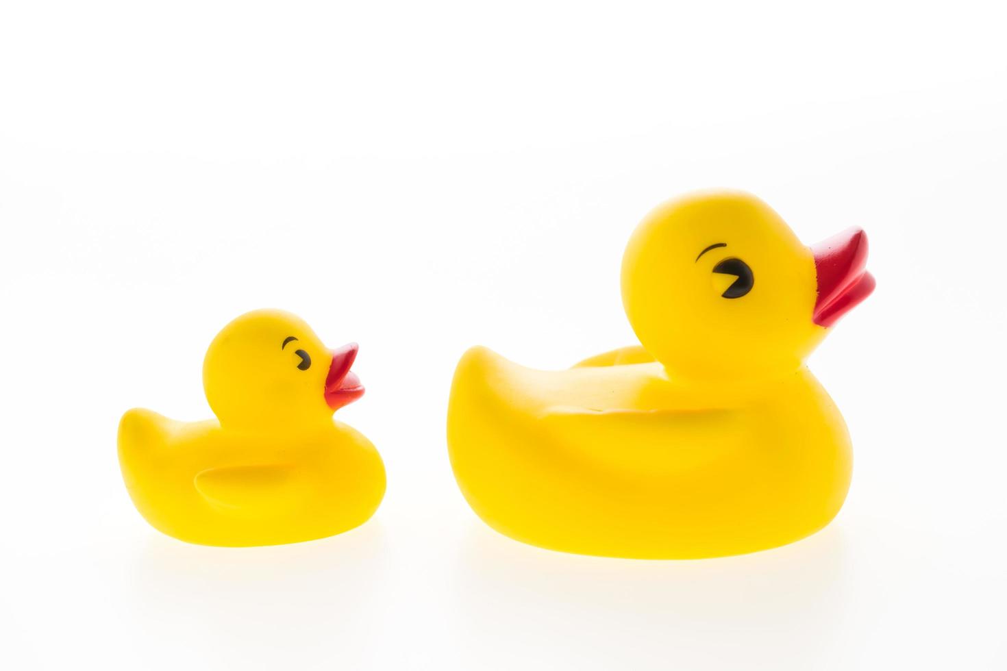 Yellow rubber duck toys photo