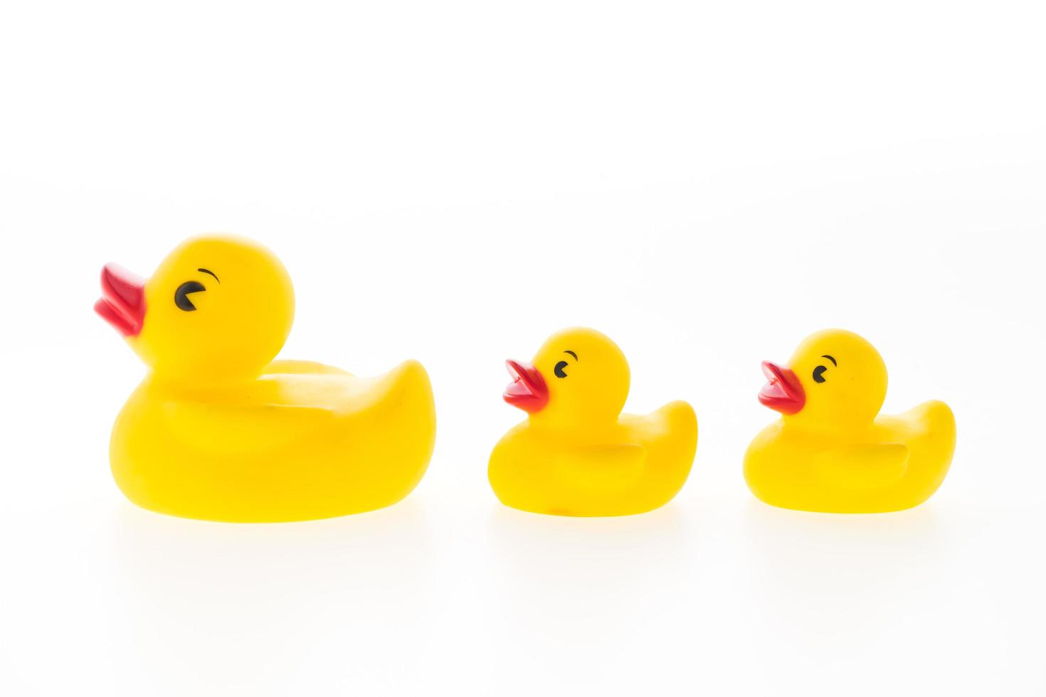 Yellow rubber duck toys photo