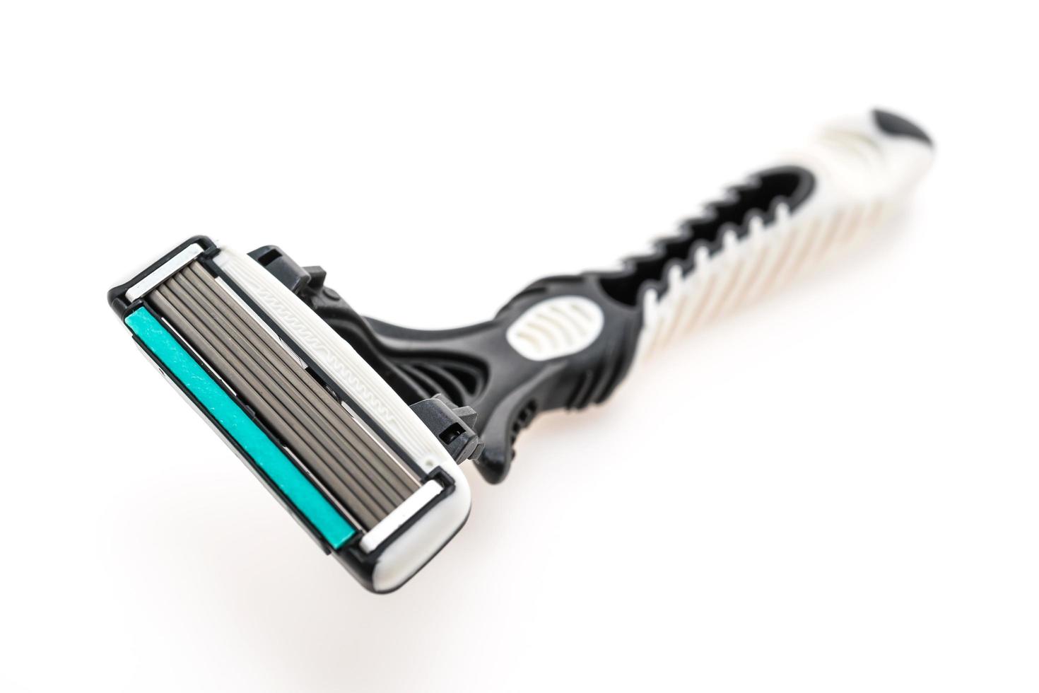 Razor on white background photo