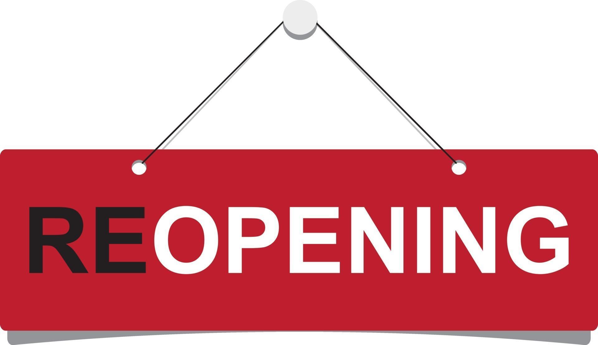 Reopening business sign 2115474 Vector Art at Vecteezy Reopening business sign 2115474 Vector Art at Vecteezy