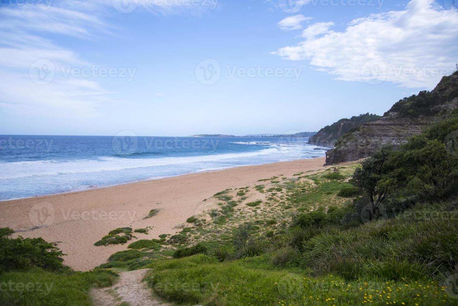 ver en la playa australiana foto