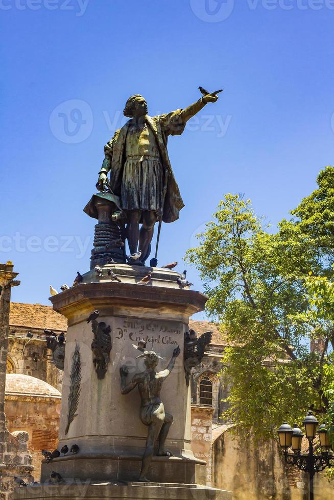 Monumento a Cristóbal Colón en Santo Domingo, República Dominicana foto