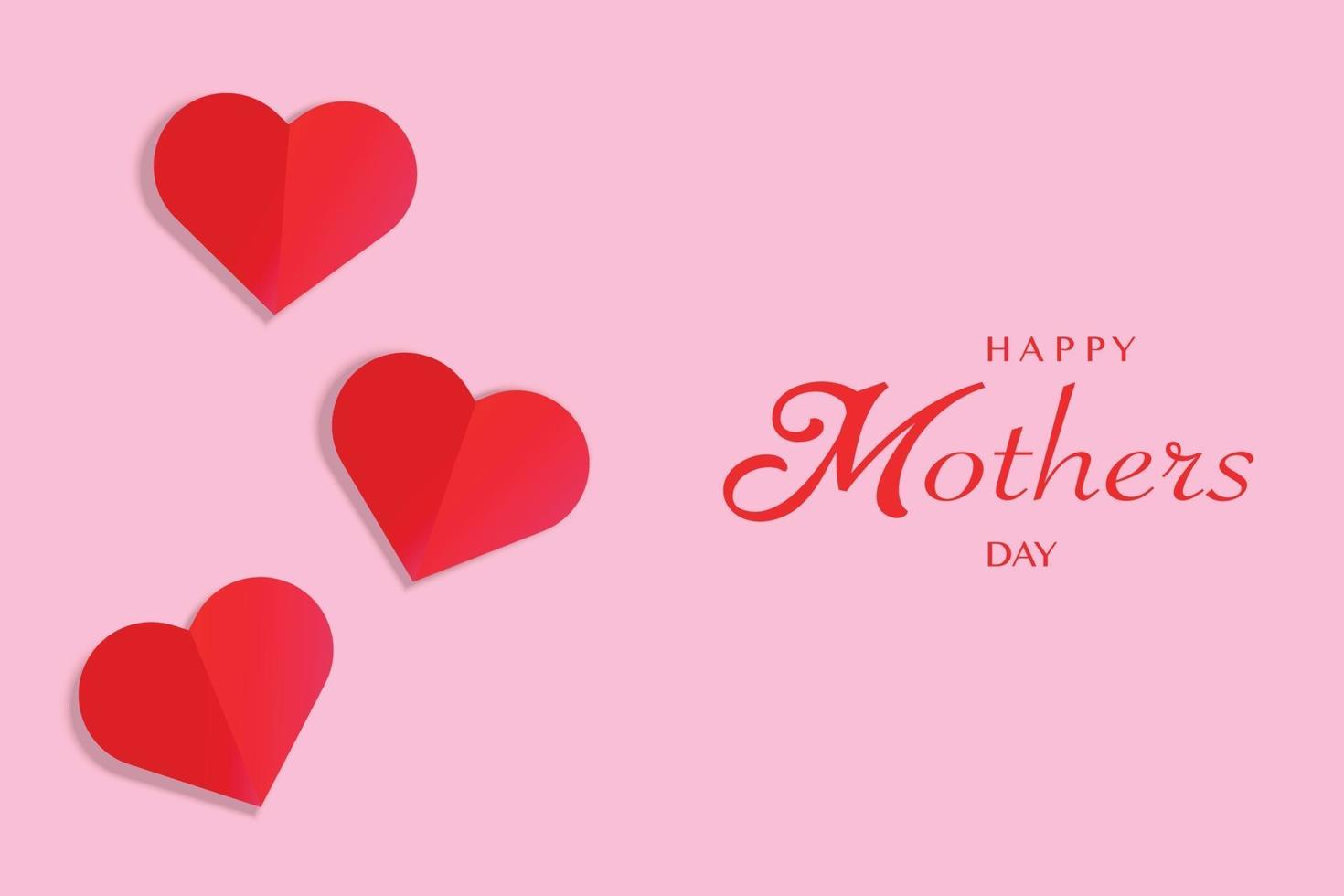Simple Happy Mother's Day Greeting 2116362 Vector Art at Vecteezy
