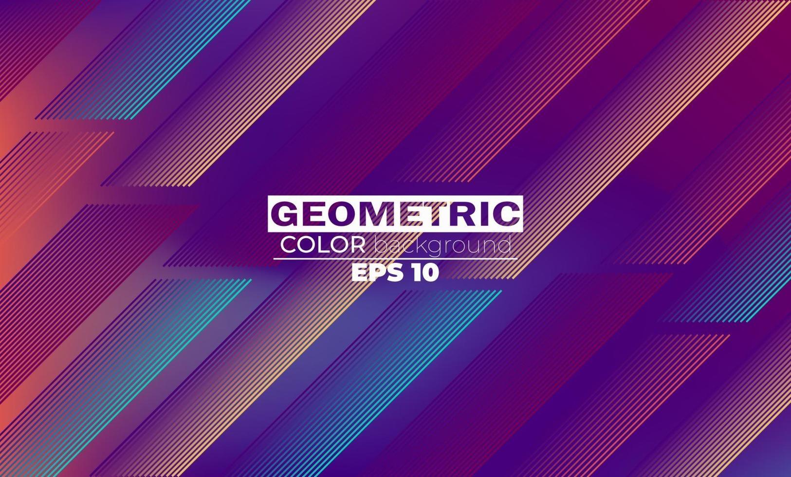 geometric background with gradient motion shapes composition vector