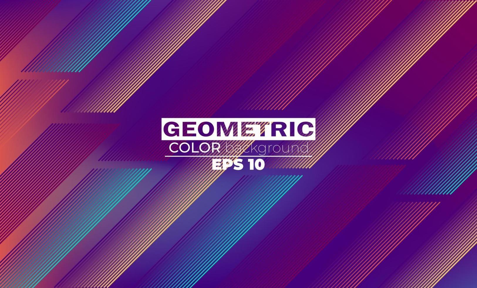 geometric background with gradient motion shapes composition vector