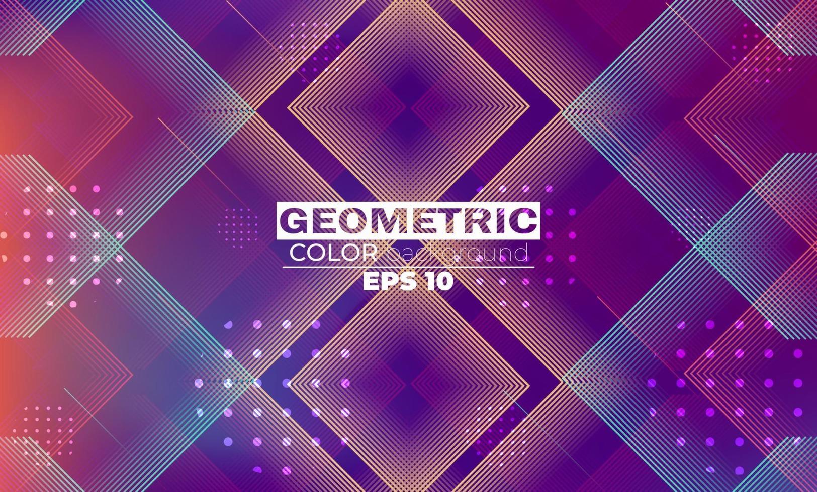 geometric background with gradient motion shapes composition vector