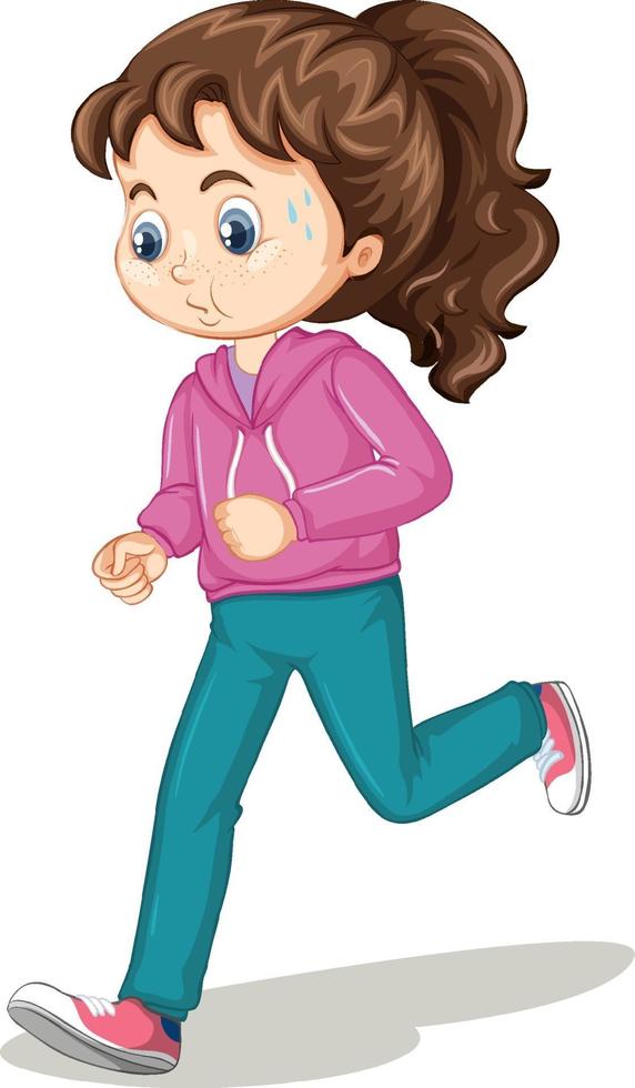 conjunto de niña haciendo diferentes tipos de deportes. 2025994 Vector en  Vecteezy