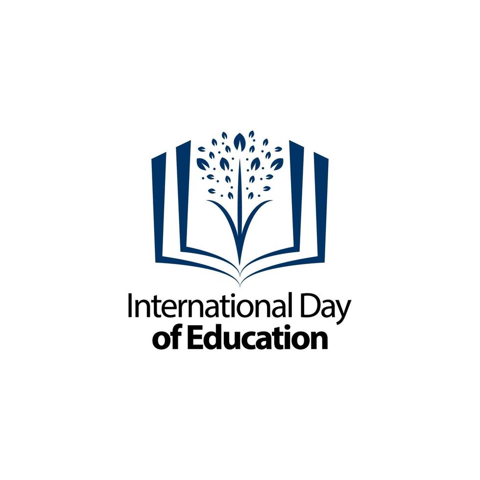 International Day of Education Celebration Vector Template Design Illustration