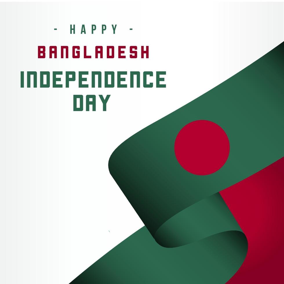 Bangladesh Independence Day Vector Template Design Illustration