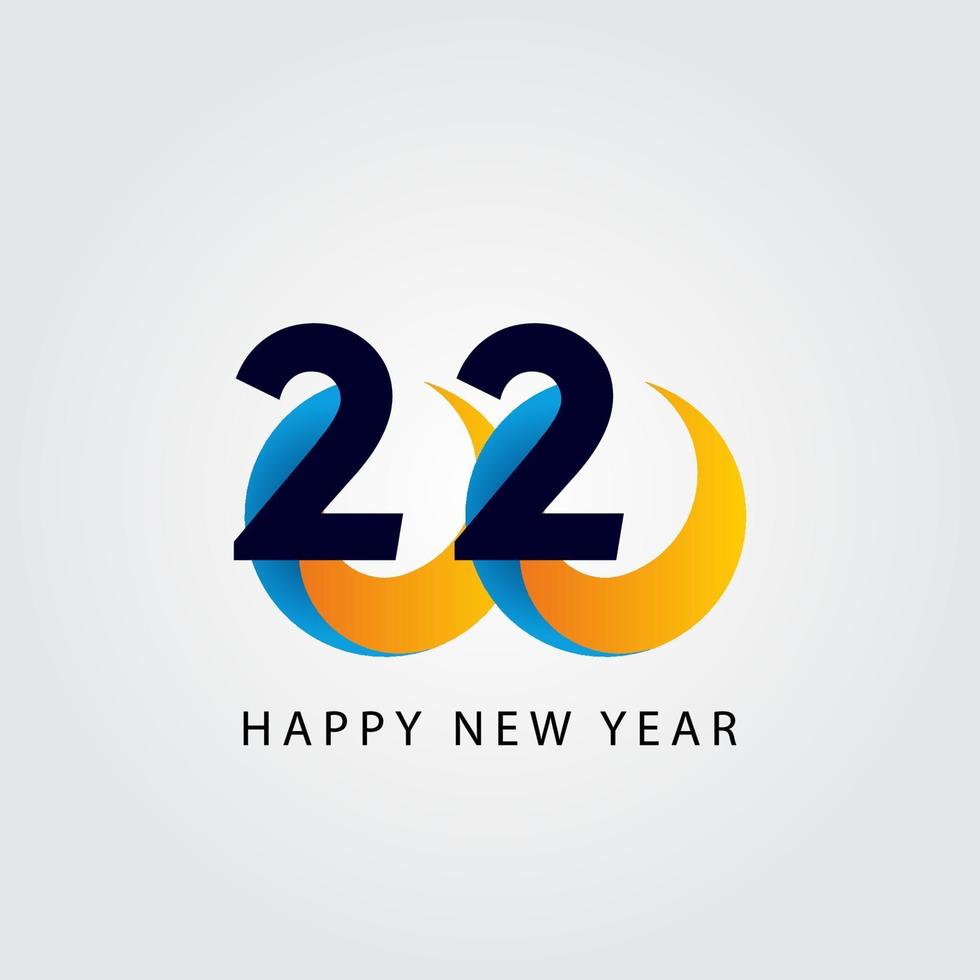 Happy New Year 2020 Celebration Vector Template Design Illustration