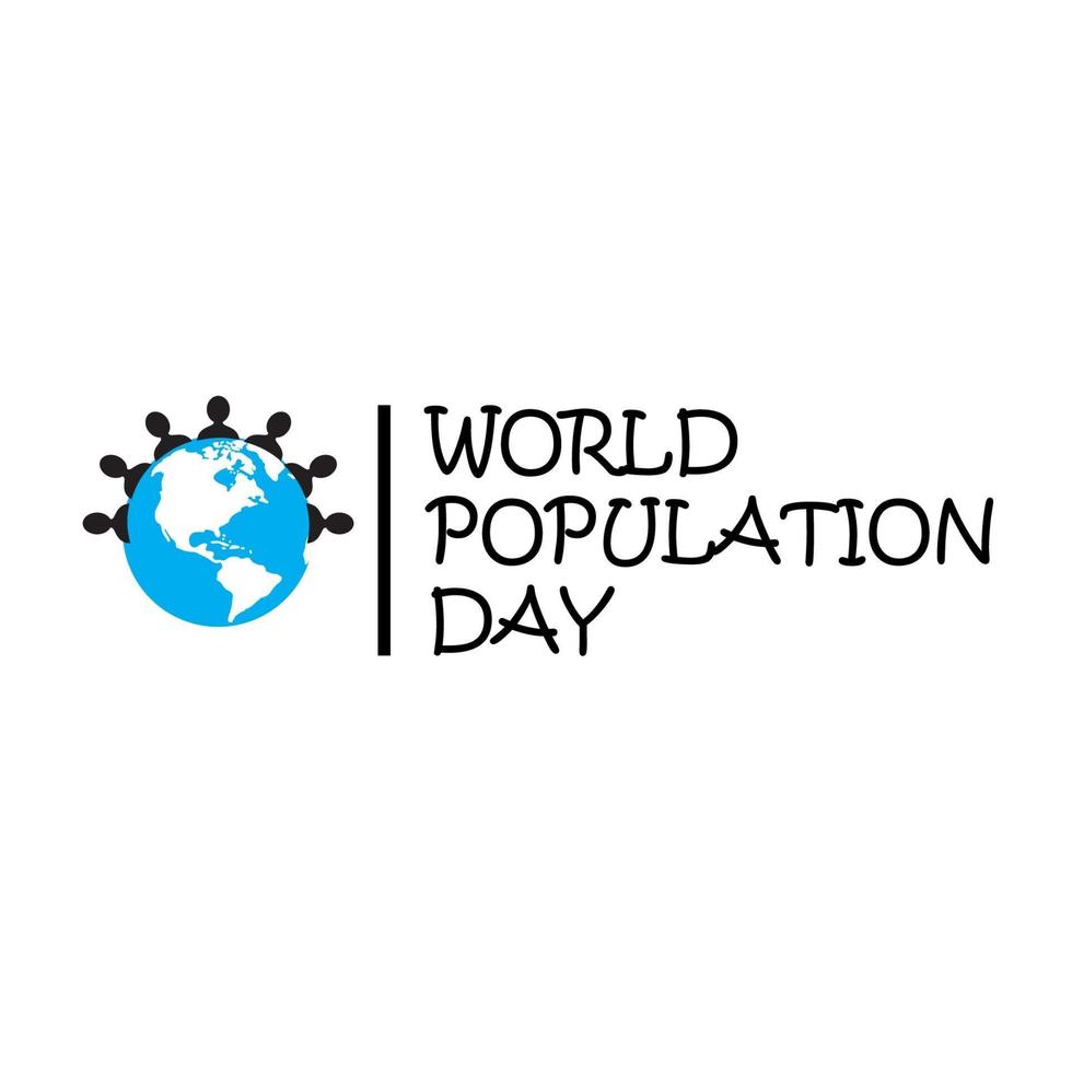 Vector illustration,banner or poster of world population day. 2122691